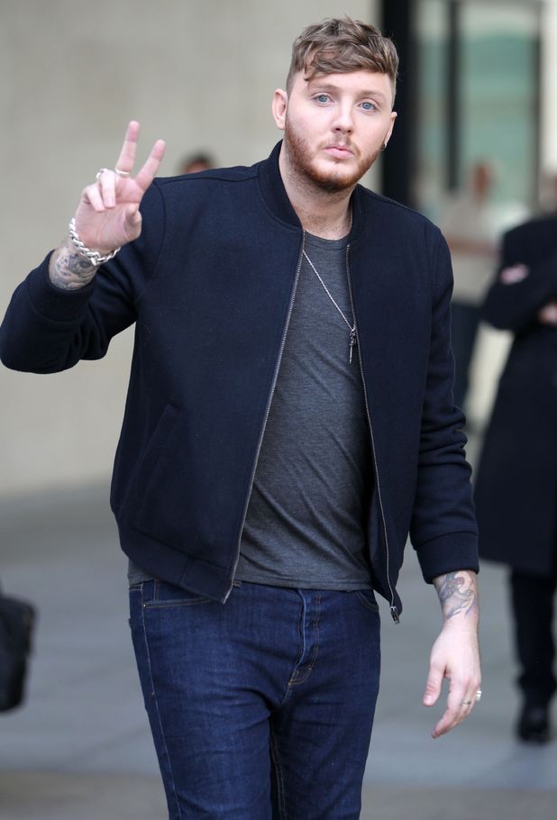 Celebrities at BBC Radio 1 Studios, London, Britain - 24 Oct 2013James Arthur 24 Oct 2013