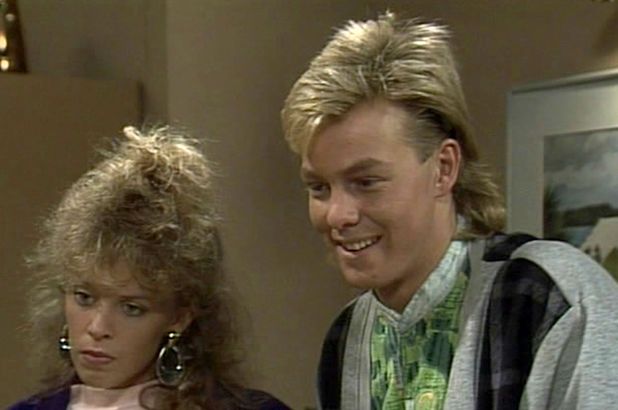 'Neighbours' TV Programme.
Kylie Minogue and Jason Donovan
1980s
