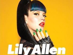 Lily Allen 'Hard Out Here' single artwork.