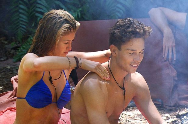 'I'm A Celebrity Get Me Out Of Here' TV Programme, Australia - 19 Nov 2013Amy Willerton massaging Joey Essex
19 Nov 2013