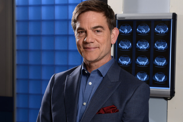 John Michie as Guy Self in Holby City
