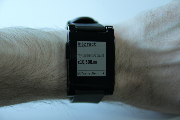 Interact Smartwatch App for Pebble watches