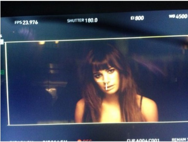 Lea Michele shares music video image