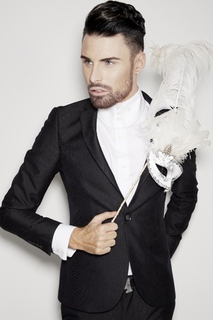 Rylan Clark in a new CBB promo shot