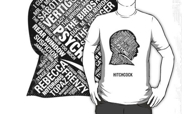 Redbubble's minimalist movie poster t-shirt