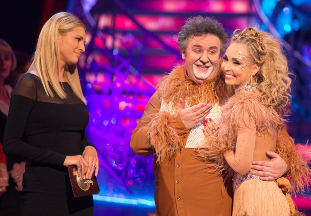 Mark and Iveta leave the competition