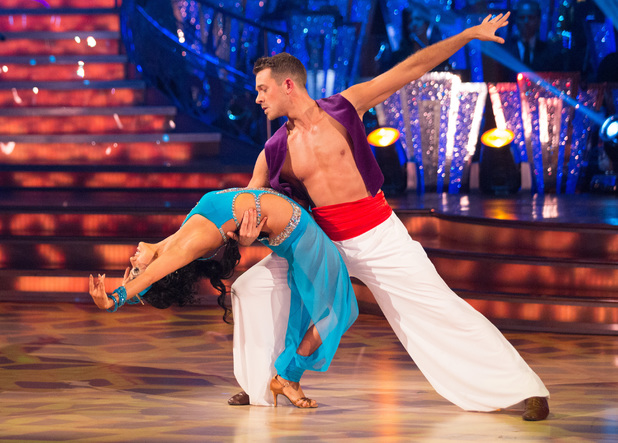 Ola and Ashley dance the Rumba