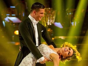 Aljaz Skorjanec and Abbey Clancy