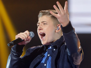 Nicholas McDonald perform for the X Factor semi-finals