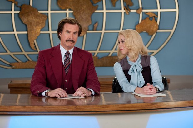 Anchorman 2 cast talk resurrecting Ron Burgundy - video interview ...