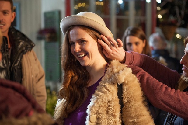 Susan Loughnane behind the scenes at Hollyoaks