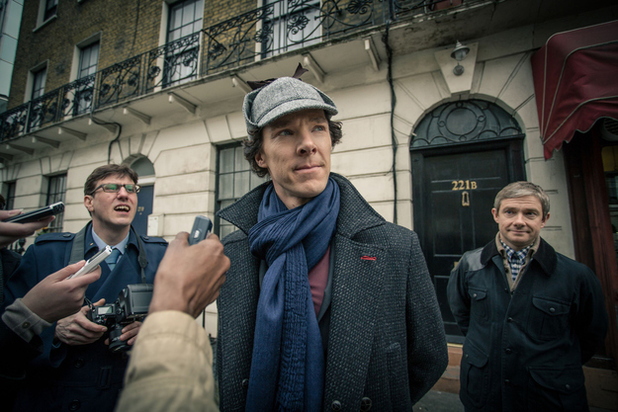 Benedict Cumberbatch in Sherlock Series 3
