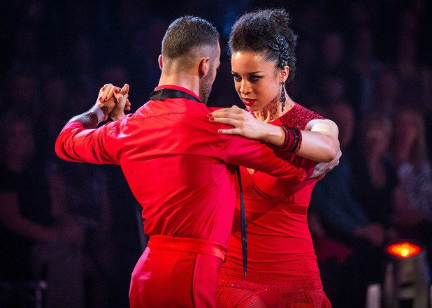 Natalie and Artem dance the Argentine Tango