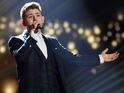 The singer premieres the first original cut to be lifted from his new album.