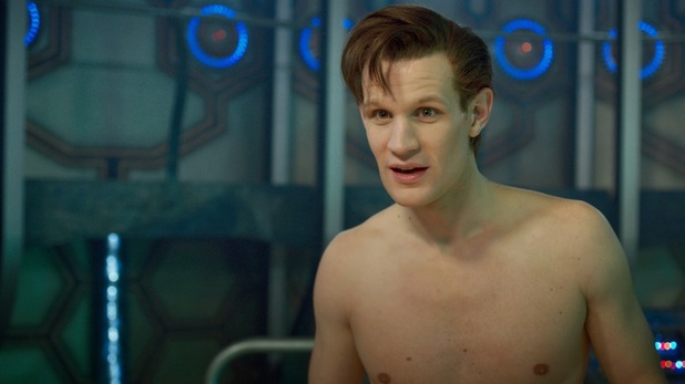 Matt Smith naked in Doctor Who Christmas special
