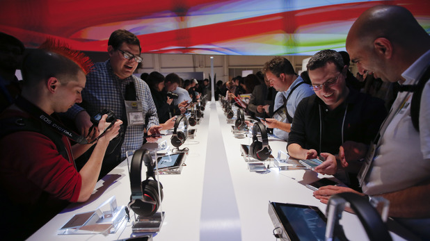 CES 2013 - Sony's stand
