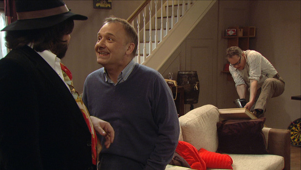 Matt Berry, Vic Reeves and Bob Mortimer in House of Fools