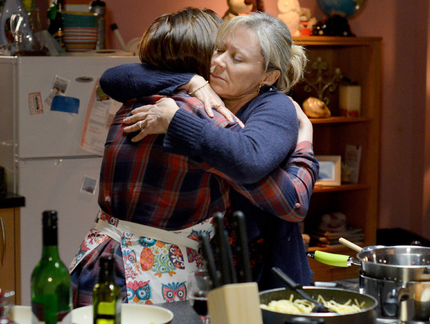 Sonia is devastated by Carol's news.