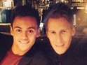 Pair acknowledge each other publicly for first time, Black shares photo of 'I Love Tom' cake.