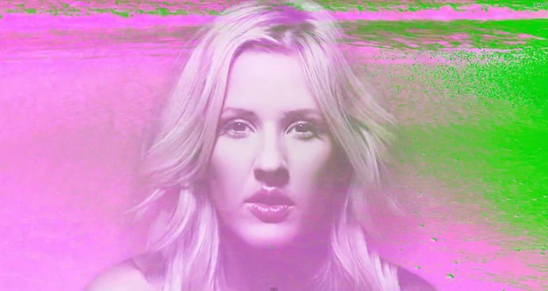 Ellie Goulding 'Goodness Gracious' video still.