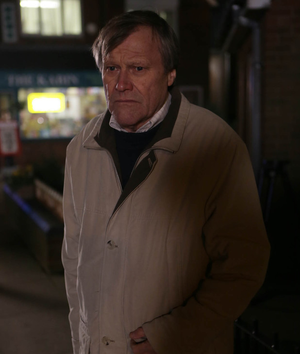 Roy is devastated by Hayley's death.