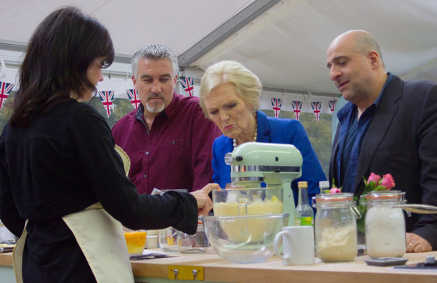 The judges with Emma Freud