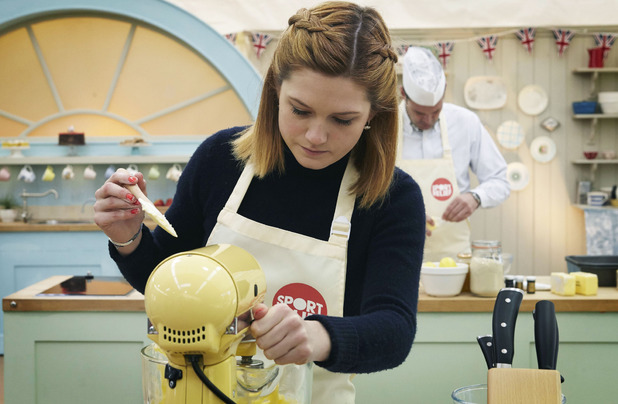 Bonnie Wright on the Great Sport Relief Bake-Off
