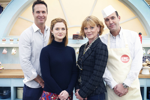 Michael Vaughan, Bonnie Wright, Samantha Bond and Johnny Vaughan