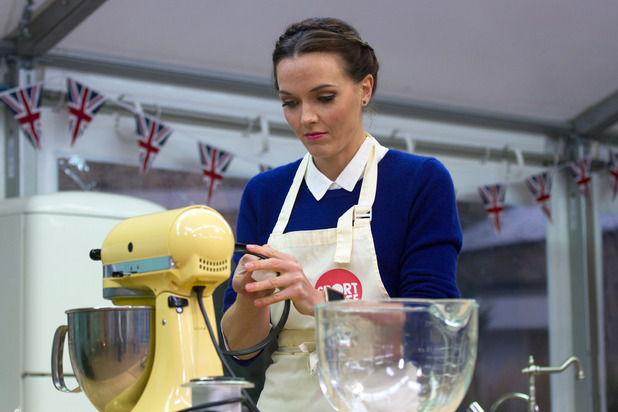 Victoria Pendleton on Sport Relief Bake Off