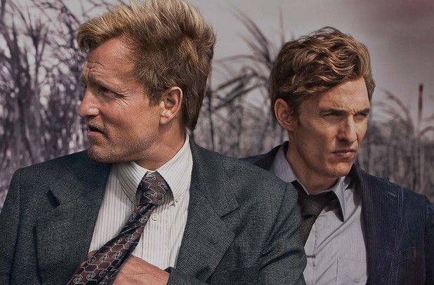Woody Harrelson and Matthew McConaughey in True Detective