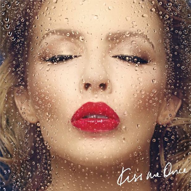 Kylie Minogue 'Kiss Me Once' artwork