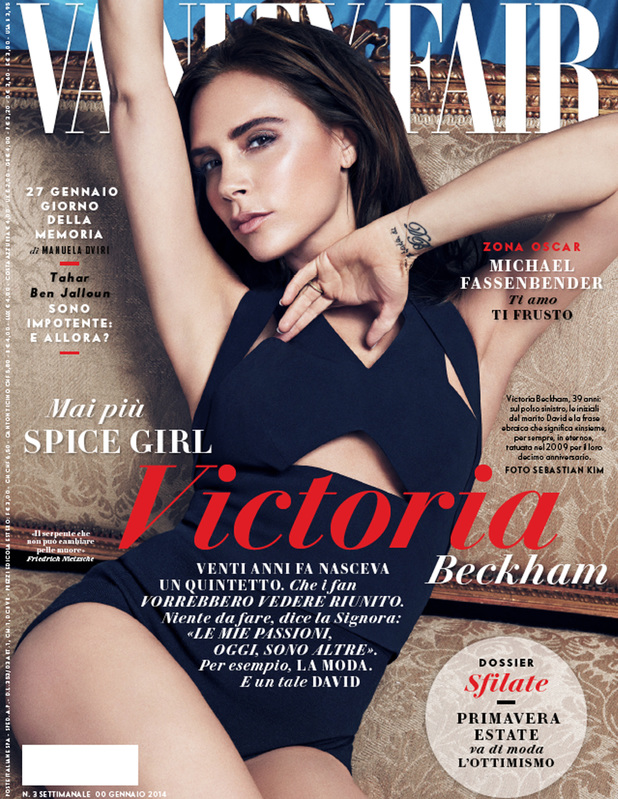 Victoria Beckham covers Vanity Fair Italy and Spain