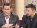 Duncan James and Lee Ryan also discuss the rumours that they once slept together.