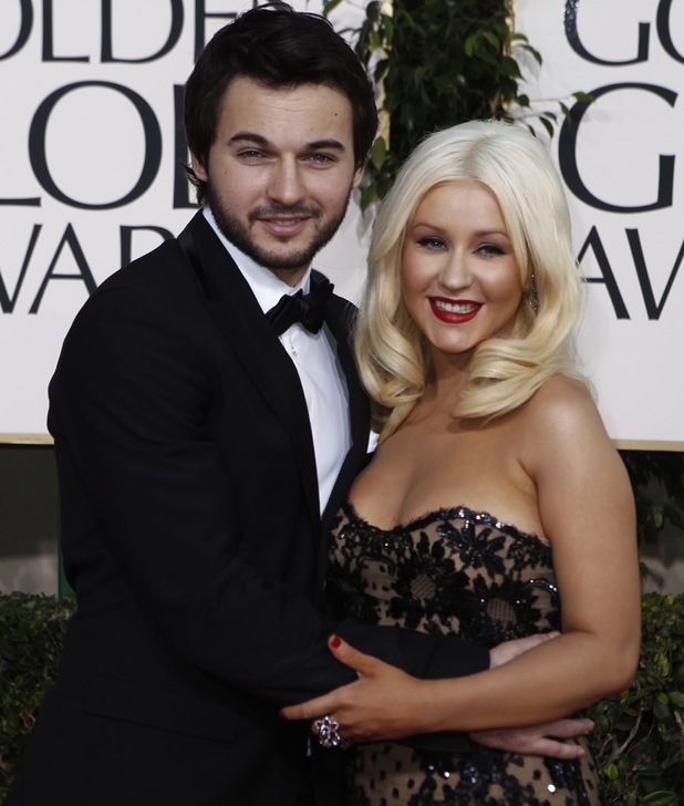 Christina Aguilera and Matt Rutler