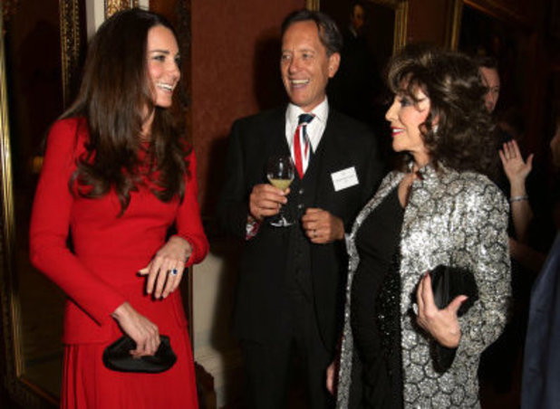 Kate Middleton, Richard E Grant, Joan Collins