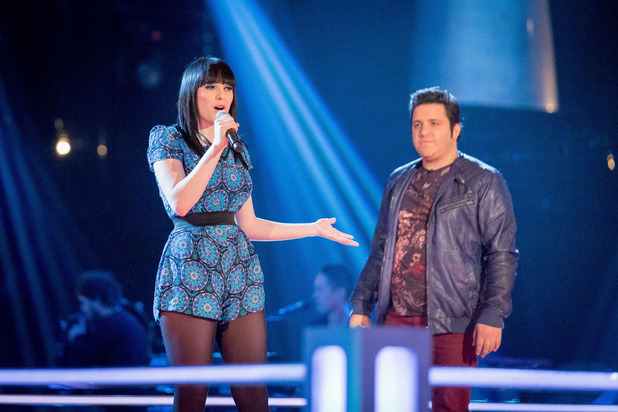 Christina Marie and Nathan Amzi battle on The Voice