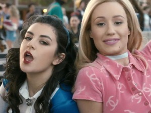Iggy Azalea, Charli XCX in 'Fancy' music video.