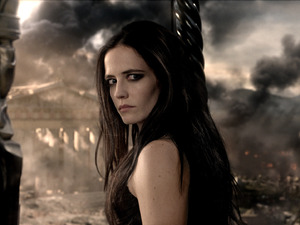 Eva Green in 300: Rise of an Empire.