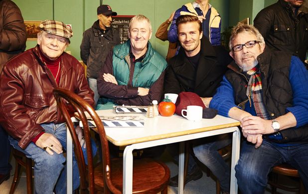 David Beckham joins David Jason & Nicholas Lyndhurst for a special Only Fools & Horses Sport Relief sketch