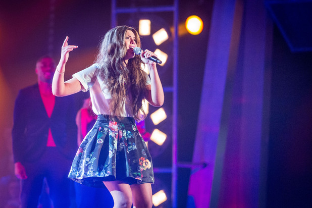 Rachael O'Connor on The Voice knockouts