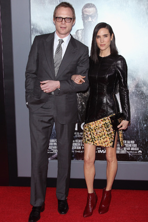 NEW YORK, NY - MARCH 26: Actors Paul Bettany and Jennifer Connelly attend the 'Noah' New York Premiere at Ziegfeld Theatre on March 26, 2014 in New York City. (Photo by Jim Spellman/WireImage)