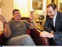 Simon Cowell jokes that David Walliams couldn't wait to take over as head judge.
