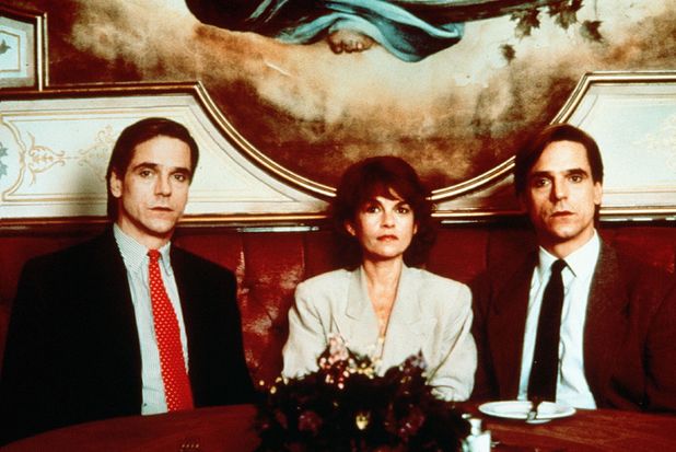 Jeremy Irons and Genevieve Bujold in Dead Ringers