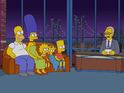 The retiring chat show king gets his own elaborate couch gag.