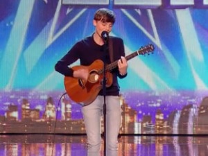 James Smith performs on Britain's Got Talent