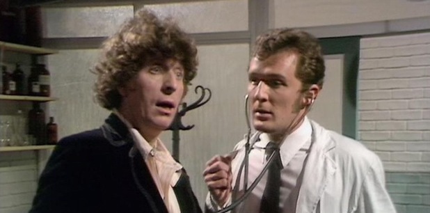 Tom Baker in classic Doctor Who
