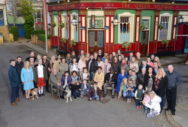 EastEnders 2014 cast photo