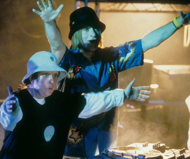 Harry Enfield and Kathy Burke