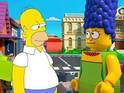 Marge Simpson is transformed into a Lego woman in the first-look picture.