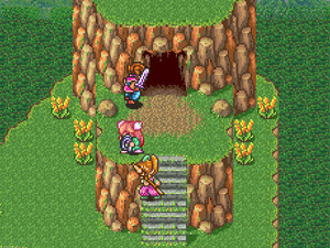 Secret of Mana on SNES